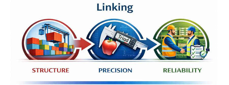 Triad Export LLC. Connecting suppliers and global fresh fruit buyers.